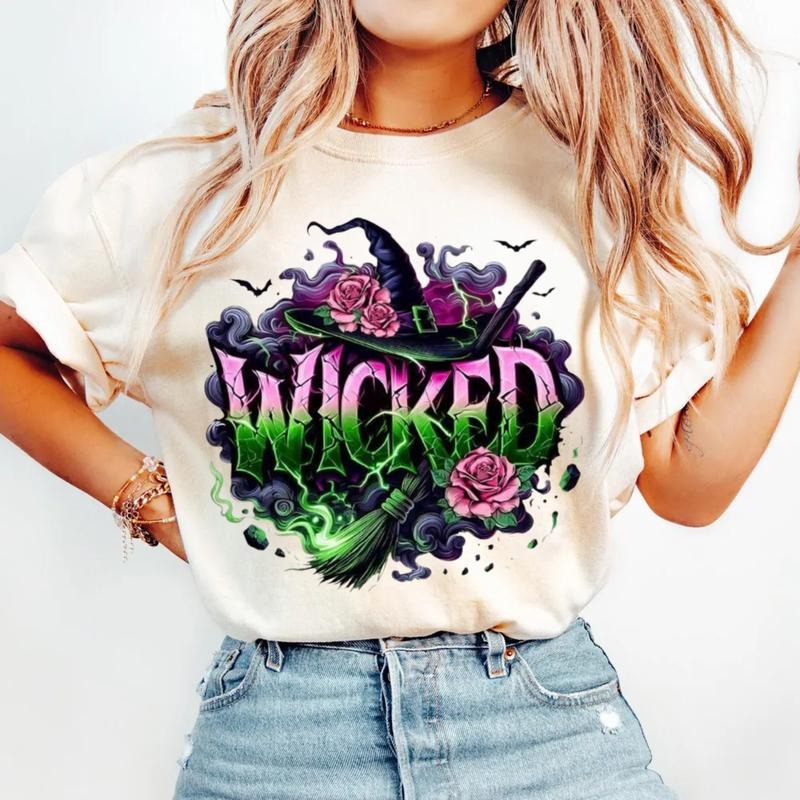 Wicked Shirt, Changed For Good Wizard Of Oz, Pink And Green Coquette Sweatshirt, Wicked Musical Design Witch Hoodie, Sweater