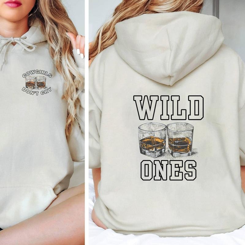 Wild Ones Hoodie, Ones Hoodie, Wild Ones CowGirls Don't Cry Unisex Hoodie