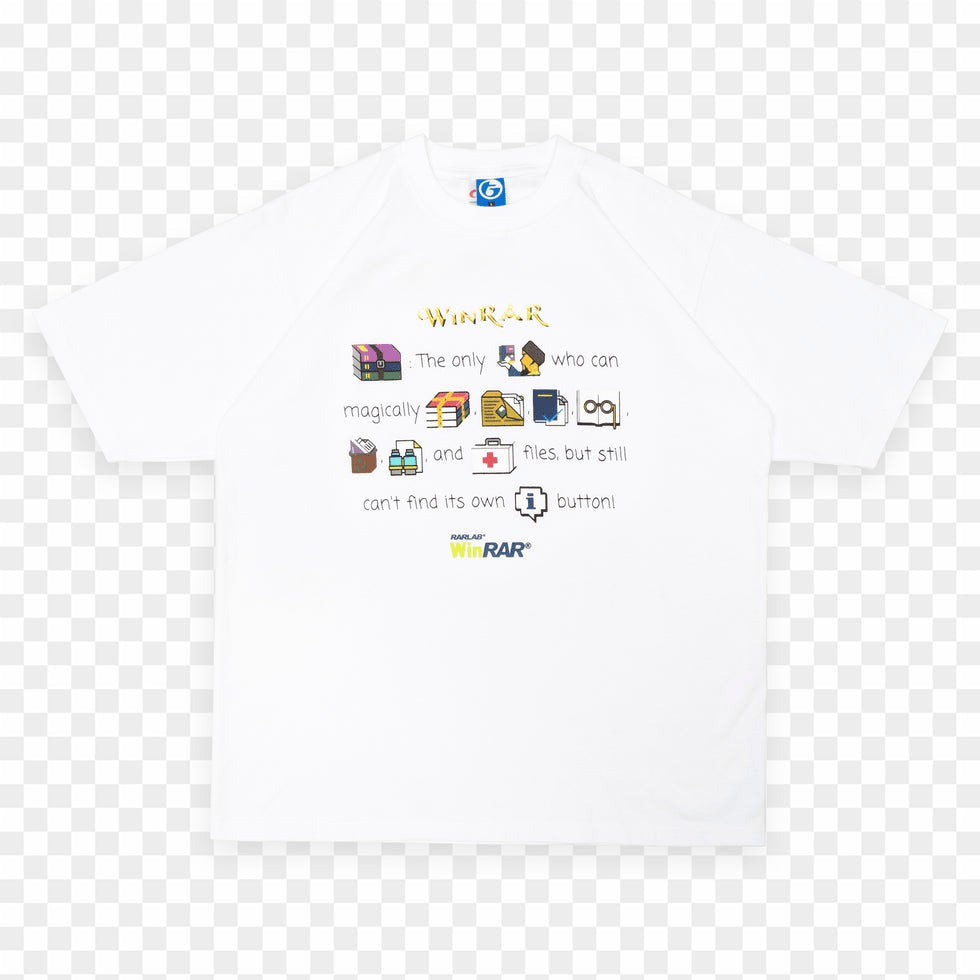 Winrar Merch Winrar Graphic Rebus T-Shirt Father's Day Gifts