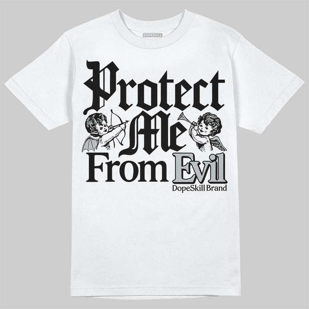 Wolf Grey 12s DopeSkill T-Shirt Protect Me From Evil Graphic