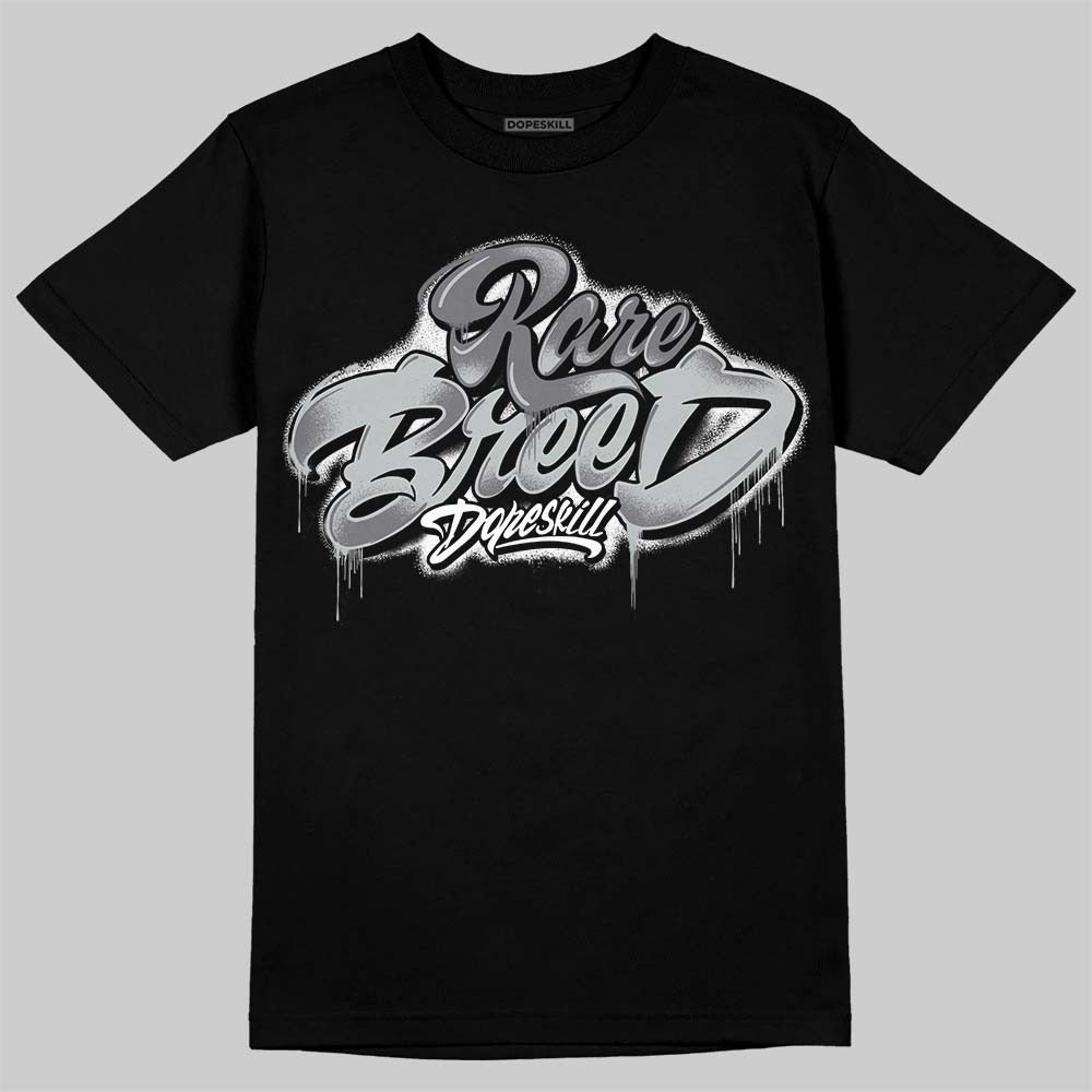 Wolf Grey 12s DopeSkill T-Shirt Rare Breed Type Graphic