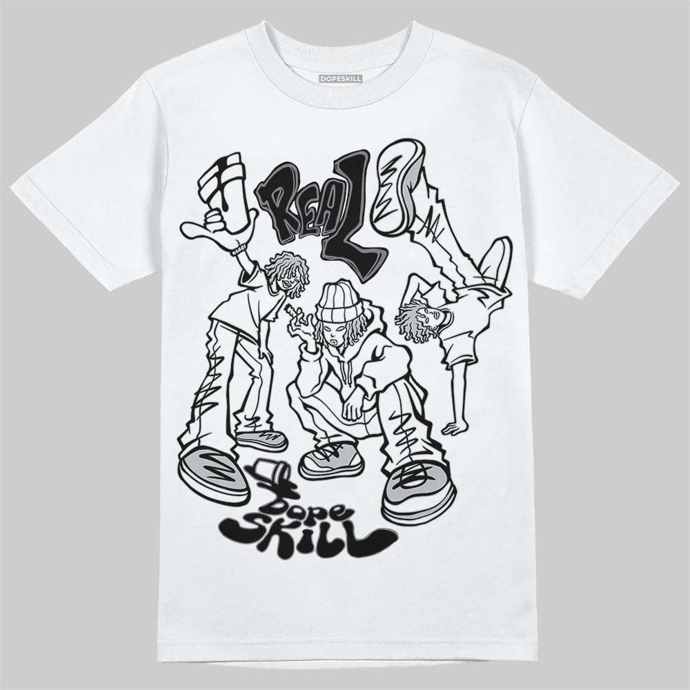 Wolf Grey 12s DopeSkill T-Shirt Real Y2K Players Graphic