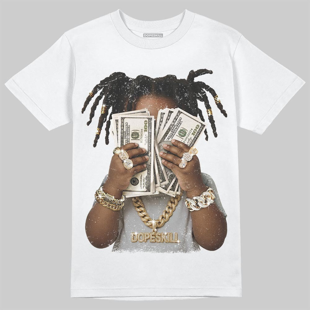 Wolf Grey 12s DopeSkill T-Shirt Rich Youth Graphic