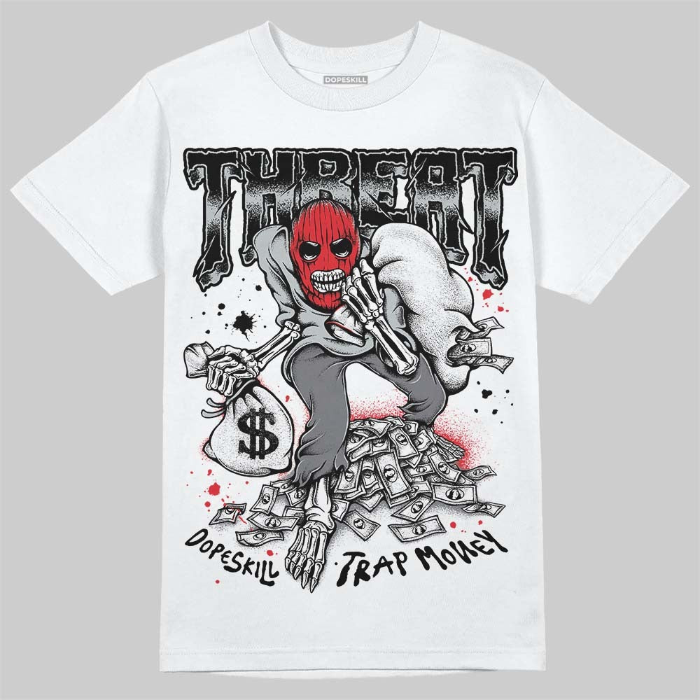 Wolf Grey 12s DopeSkill T-Shirt Threat Graphic