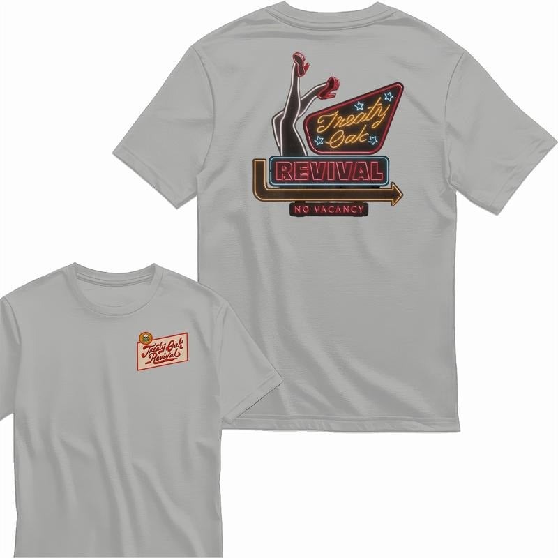 Treaty Oak Revival Tour In New Braunfels Classic 2 Sided Hoodie/Sweatshirt/T-Shirt, For Men/Women - Unisex Style, 100% Cotton, Pullover unisex hoodie