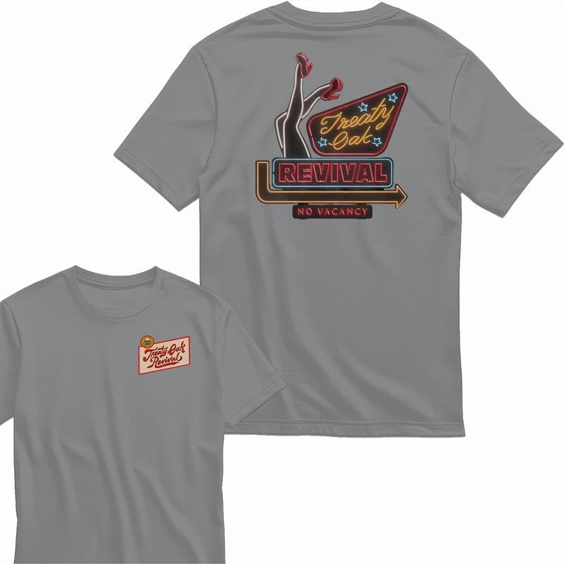 Treaty Oak Revival Tour In New Braunfels Classic 2 Sided Hoodie/Sweatshirt/T-Shirt, For Men/Women - Unisex Style, 100% Cotton, Pullover unisex hoodie