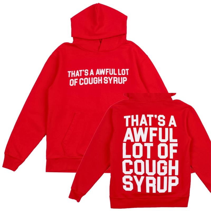 Classic Cough Syrup Hoodie/Sweatshirt/T-Shirt, For Men/Women - Unisex Style, 100% Cotton, Pullover unisex hoodie