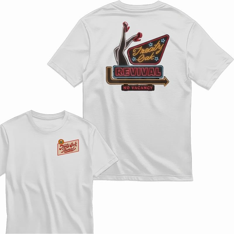 Treaty Oak Revival Tour In New Braunfels Classic 2 Sided Hoodie/Sweatshirt/T-Shirt, For Men/Women - Unisex Style, 100% Cotton, Pullover unisex hoodie