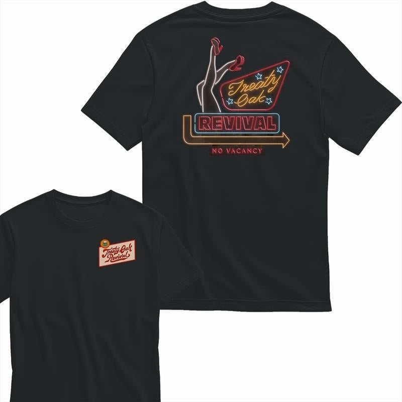 Treaty Oak Revival Tour In New Braunfels Classic 2 Sided Hoodie/Sweatshirt/T-Shirt, For Men/Women - Unisex Style, 100% Cotton, Pullover unisex hoodie