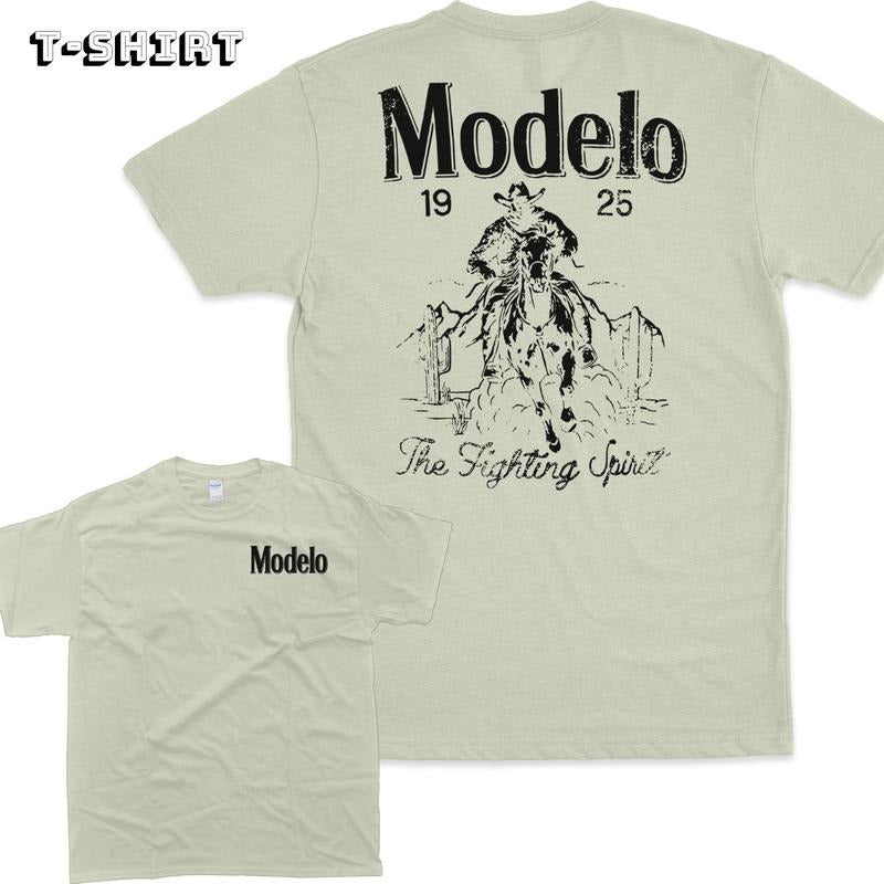 Modelo Fighting Spirit Unisex 2 Sides Hoodie/Sweatshirt/T-Shirt, For Men/Women - Unisex Style, 100% Cotton, Pullover unisex hoodie