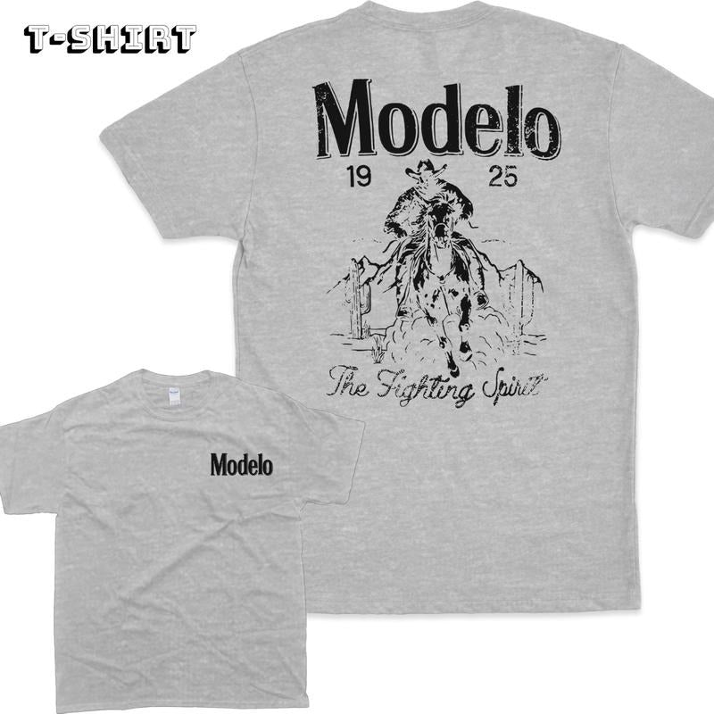 Modelo Fighting Spirit Unisex 2 Sides Hoodie/Sweatshirt/T-Shirt, For Men/Women - Unisex Style, 100% Cotton, Pullover unisex hoodie