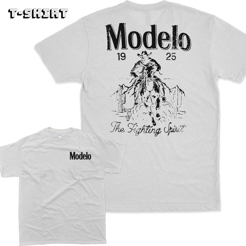 Modelo Fighting Spirit Unisex 2 Sides Hoodie/Sweatshirt/T-Shirt, For Men/Women - Unisex Style, 100% Cotton, Pullover unisex hoodie