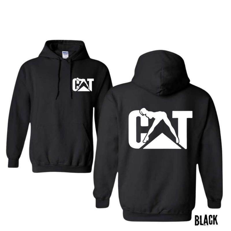 Cat With Woman 2 Sided Hoodie/Sweatshirt/T-Shirt, For Men/Women - Unisex Style, 100% Cotton, Pullover unisex hoodie faith hoodie