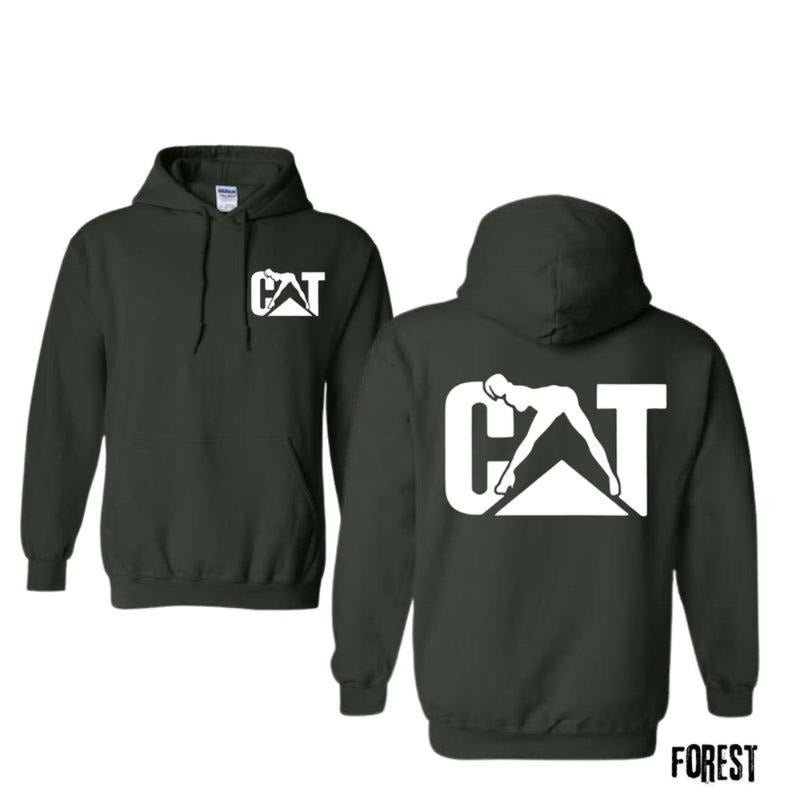 Cat With Woman 2 Sided Hoodie/Sweatshirt/T-Shirt, For Men/Women - Unisex Style, 100% Cotton, Pullover unisex hoodie faith hoodie