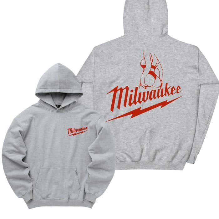 Funny Milwaukee 2 Sided Hoodie/Sweatshirt/T-Shirt, For Men/Women - Unisex Style, 100% Cotton, Pullover unisex hoodie faith hoodie Menswear Soft