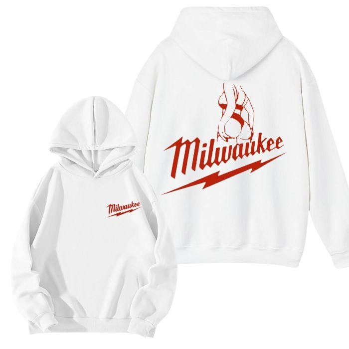 Funny Milwaukee 2 Sided Hoodie/Sweatshirt/T-Shirt, For Men/Women - Unisex Style, 100% Cotton, Pullover unisex hoodie faith hoodie Menswear Soft