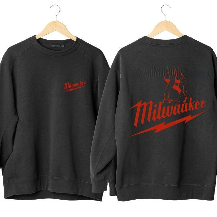 Funny Milwaukee 2 Sided Hoodie/Sweatshirt/T-Shirt, For Men/Women - Unisex Style, 100% Cotton, Pullover unisex hoodie faith hoodie Menswear Soft