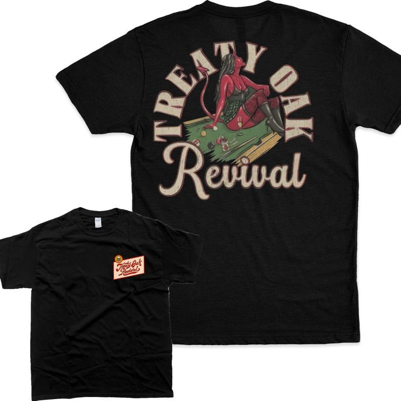 Treaty Oak Revival Tour In New Braunfels Classic Ver2 2 Sided Hoodie/Sweatshirt/T-Shirt, For Men/Women - Unisex Style, 100% Cotton, Pullover unisex hoodie treaty oak