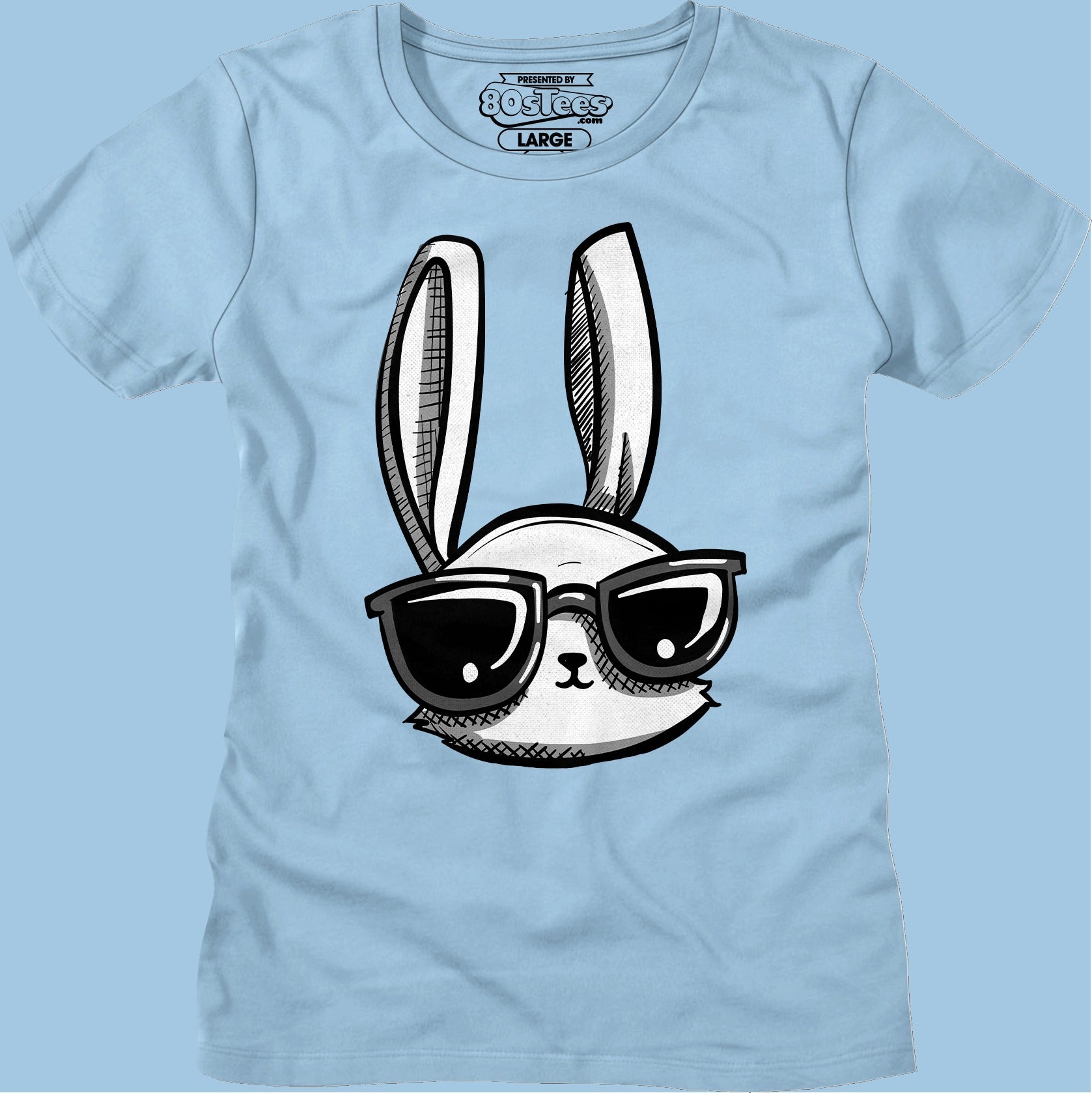 Womens Cool Easter Bunny Shirt