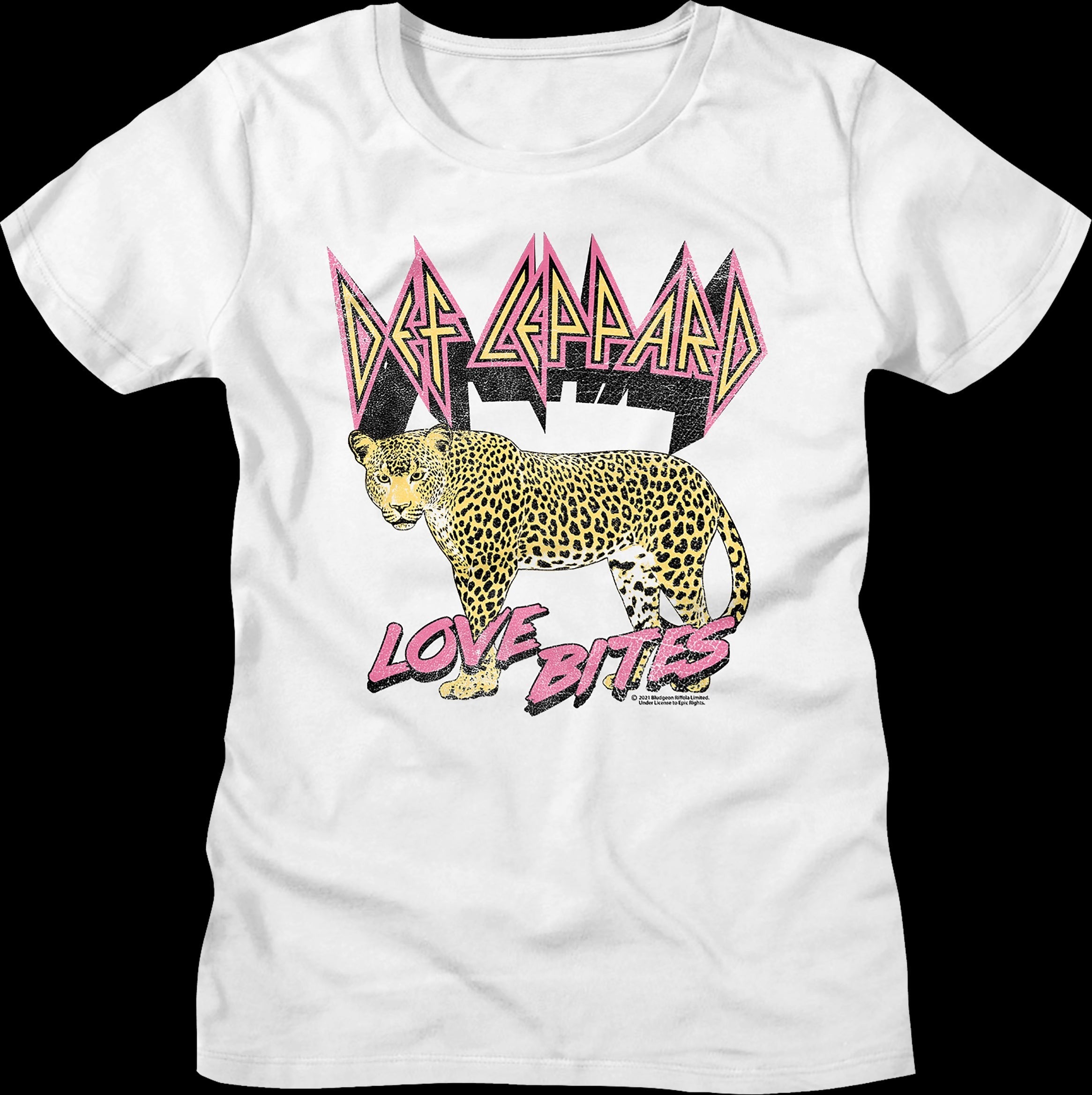 Womens Vintage Love Bites Def Leppard Shirt