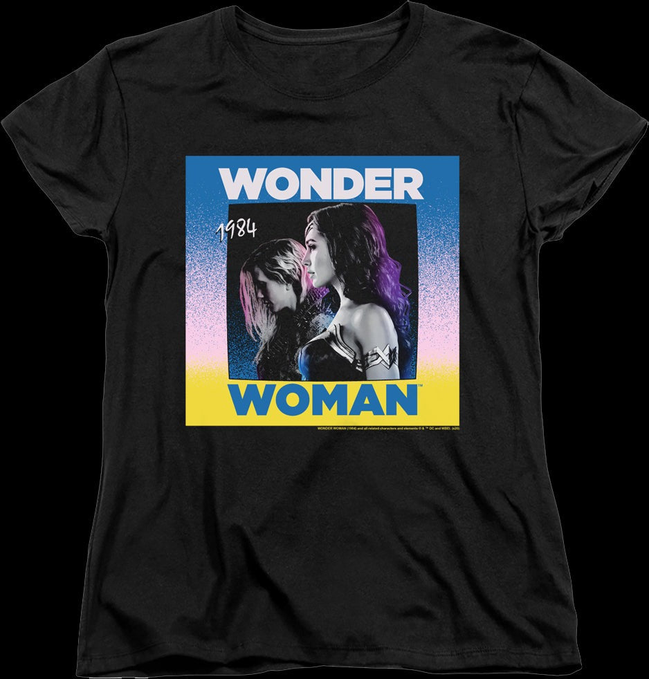 Womens Vintage Photo Wonder Woman 1984 Shirt