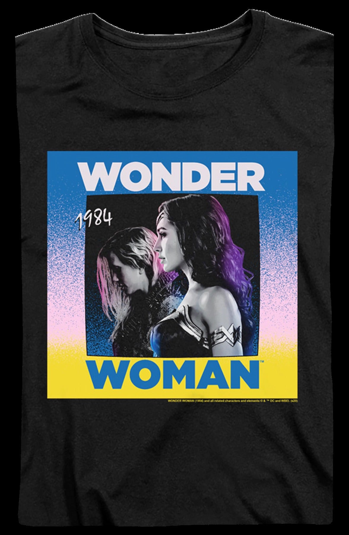 Womens Vintage Photo Wonder Woman 1984 Shirt
