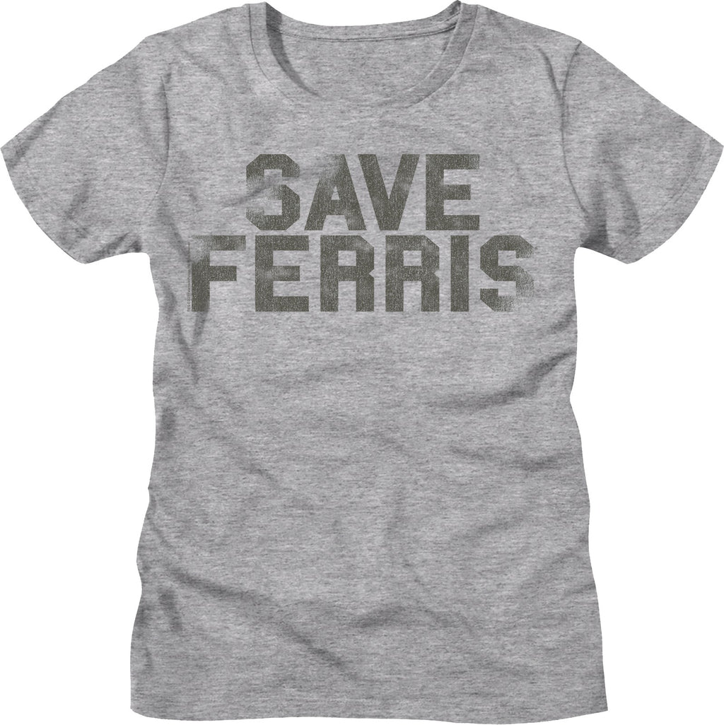 Womens Vintage Save Ferris Bueller Shirt