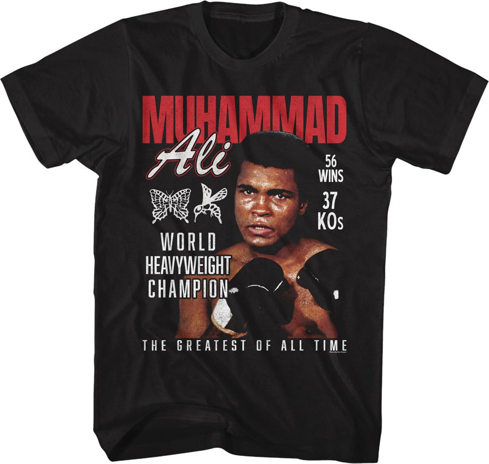 World Heavyweight Champion Greatest Of All Time Muhammad Ali T-Shirt
