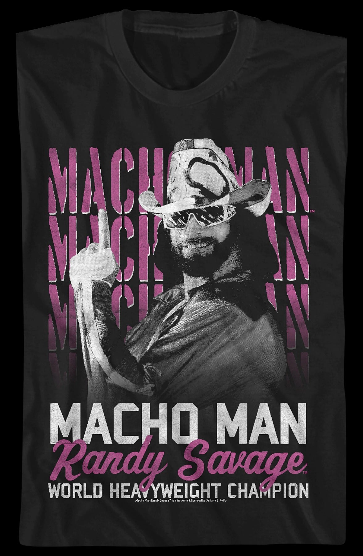 World Heavyweight Champion Macho Man Randy Savage T-Shirt