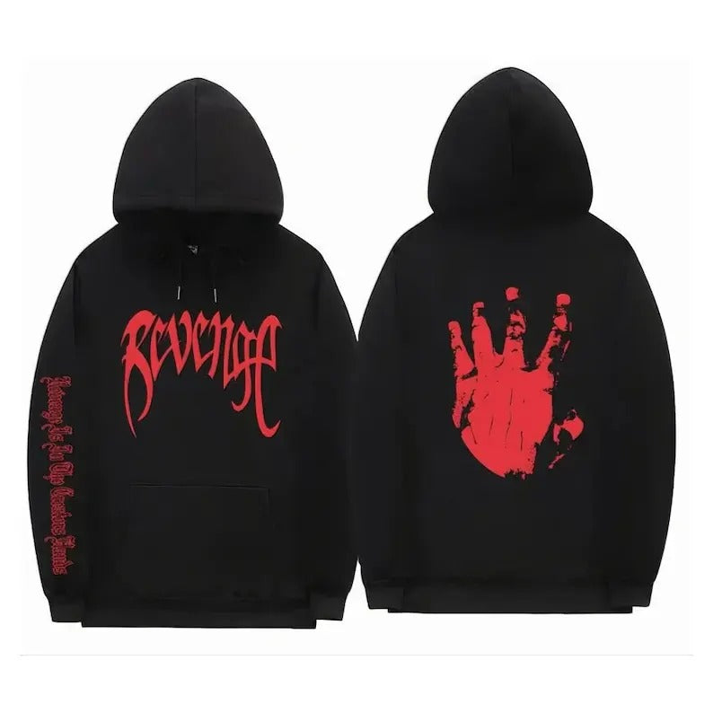 XXXTentacion Hoodie Streetwear Unisex | XXXTentacion Revenge Hoodie | Hip Hop Urban Clothing | Premium Quality Hoodie