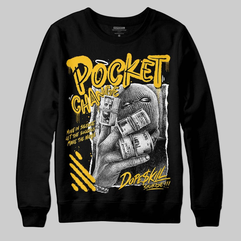 Yellow Collection DopeSkill Sweatshirt Pocket Change Graphic