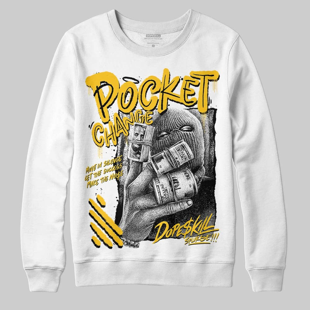 Yellow Collection DopeSkill Sweatshirt Pocket Change Graphic