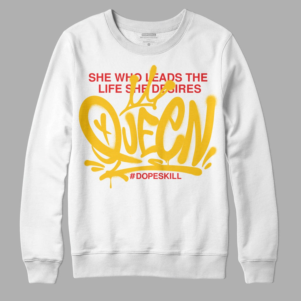 Yellow Collection DopeSkill Sweatshirt Queen Graphic