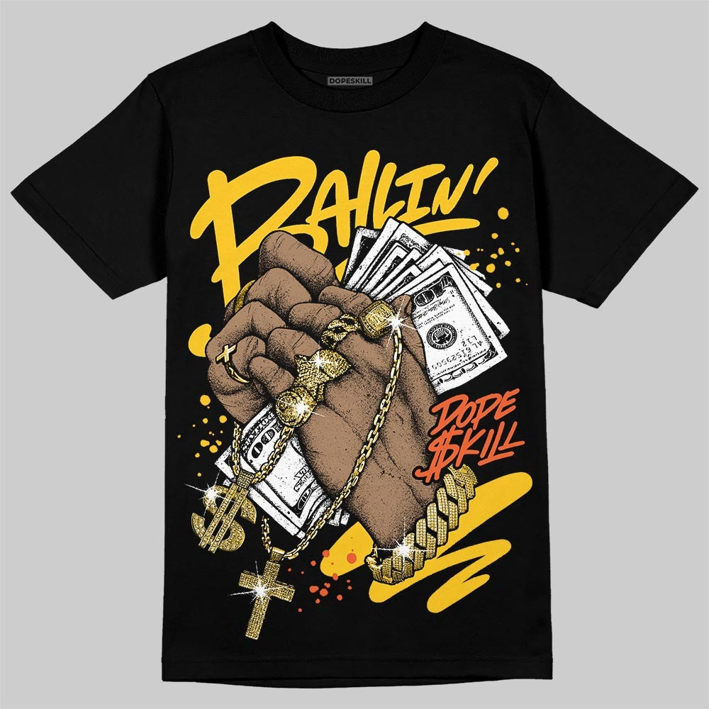 Yellow Collection DopeSkill T-Shirt Always Ballin' Graphic