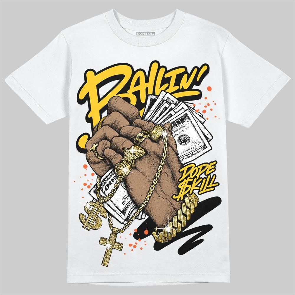 Yellow Collection DopeSkill T-Shirt Always Ballin' Graphic