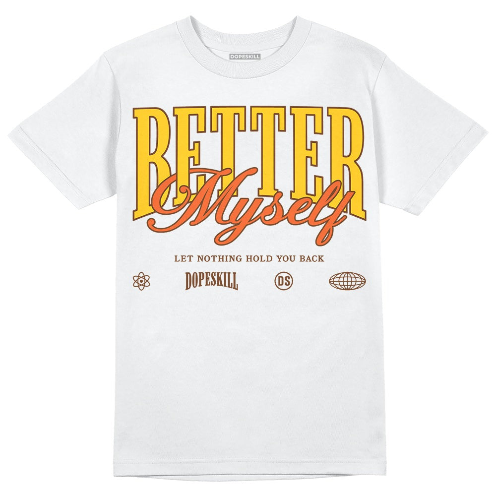 Yellow Collection DopeSkill T-Shirt Better Myself Graphic
