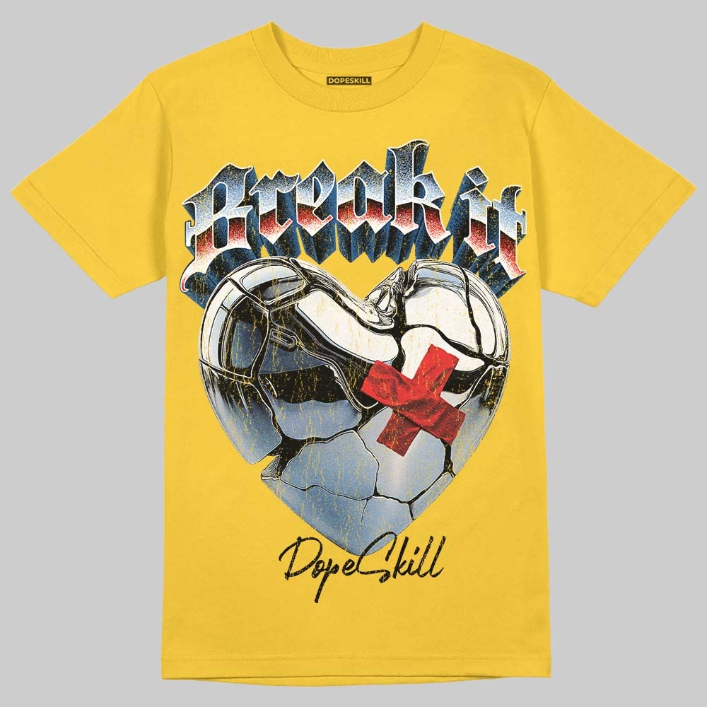 Yellow Collection DopeSkill T-Shirt Break It Graphic