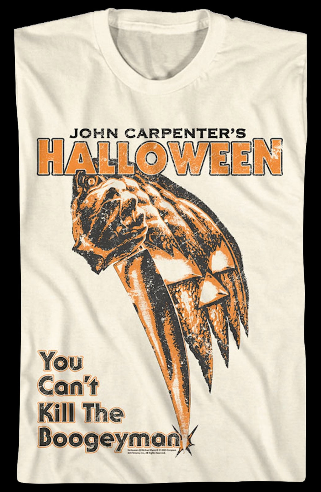 You Can't Kill The Boogeyman Movie Poster Halloween T-Shirt