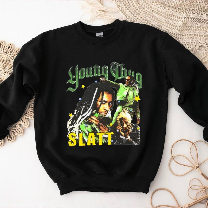 Young Th.g with signature Sweatshirt, Rapper Hoodie Unisex TShirt