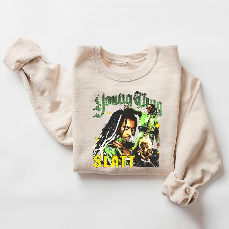 Young Th.g with signature Sweatshirt, Rapper Hoodie Unisex TShirt