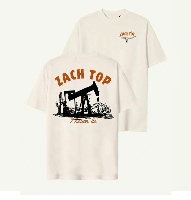 Zachh Top I Never Liee Shirt, Country Music Sweater, Tour Merch, Concert Clothing, Unisex Tshirt Sweatshirt, Hoodie, Full Sizes