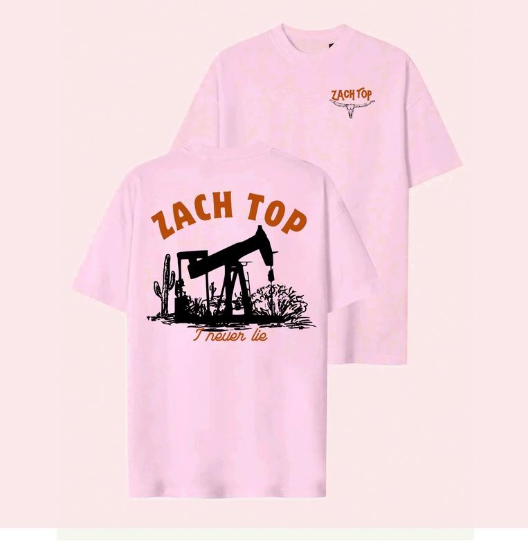 Zachh Top I Never Liee Shirt, Country Music Sweater, Tour Merch, Concert Clothing, Unisex Tshirt Sweatshirt, Hoodie, Full Sizes