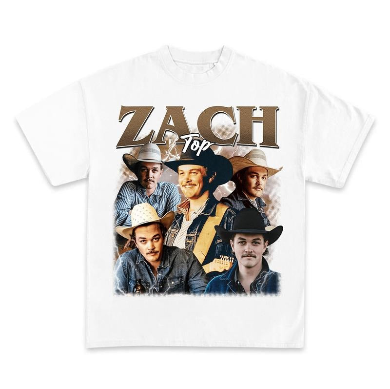 Zachh Top Shirt, Country Music Concert Outfit, Tour Merch, Concert Clothing, Unisex Tshirt Sweatshirt, Hoodie style 002