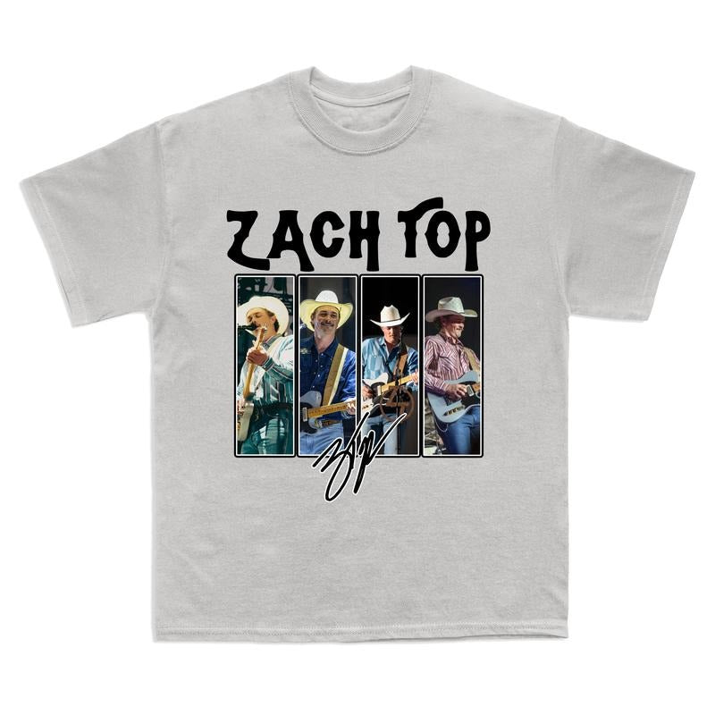 Zachh Top Vintage Shirt, Country Music Concert Outfit, Tour Merch, Concert Clothing, Unisex Tshirt Sweatshirt, Hoodie style 001