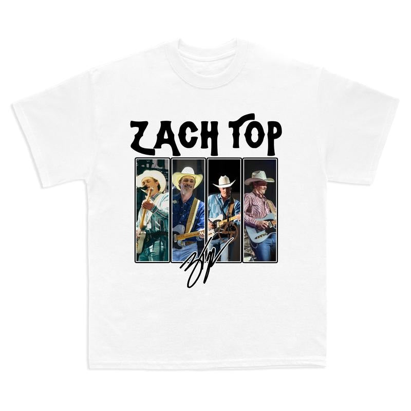 Zachh Top Vintage Shirt, Country Music Concert Outfit, Tour Merch, Concert Clothing, Unisex Tshirt Sweatshirt, Hoodie style 001
