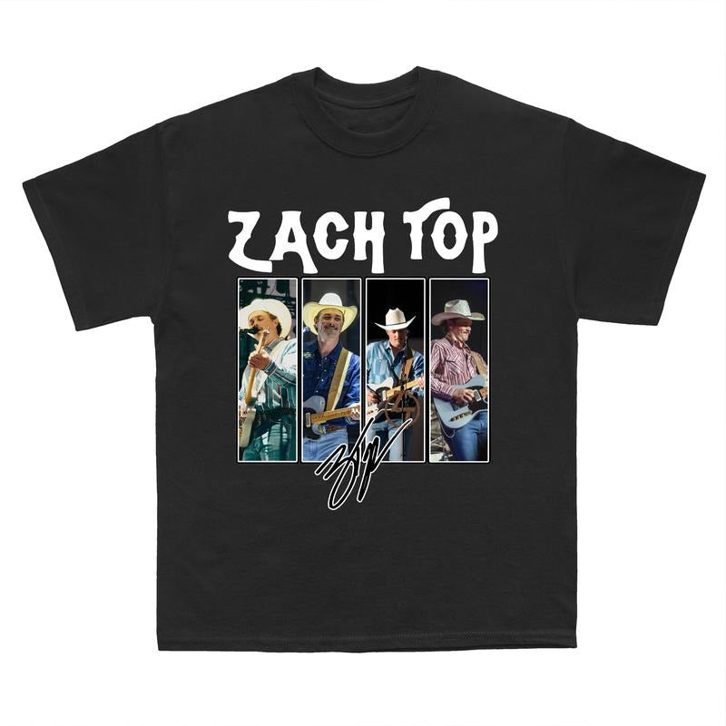 Zachh Top Vintage Shirt, Country Music Concert Outfit, Tour Merch, Concert Clothing, Unisex Tshirt Sweatshirt, Hoodie style 001