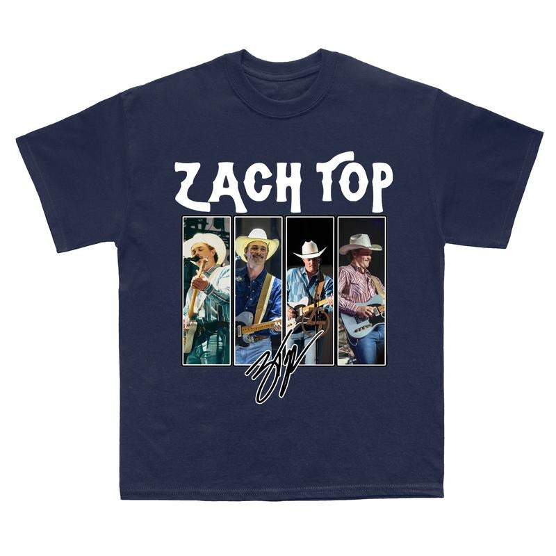 Zachh Top Vintage Shirt, Country Music Concert Outfit, Tour Merch, Concert Clothing, Unisex Tshirt Sweatshirt, Hoodie style 001