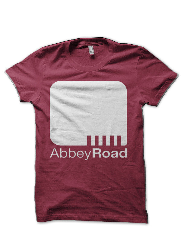 Abbey Road Maroon T-Shirt