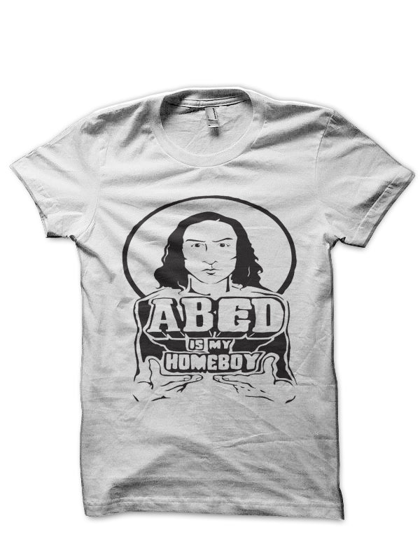 Abed Is My Homeboy White T-Shirt