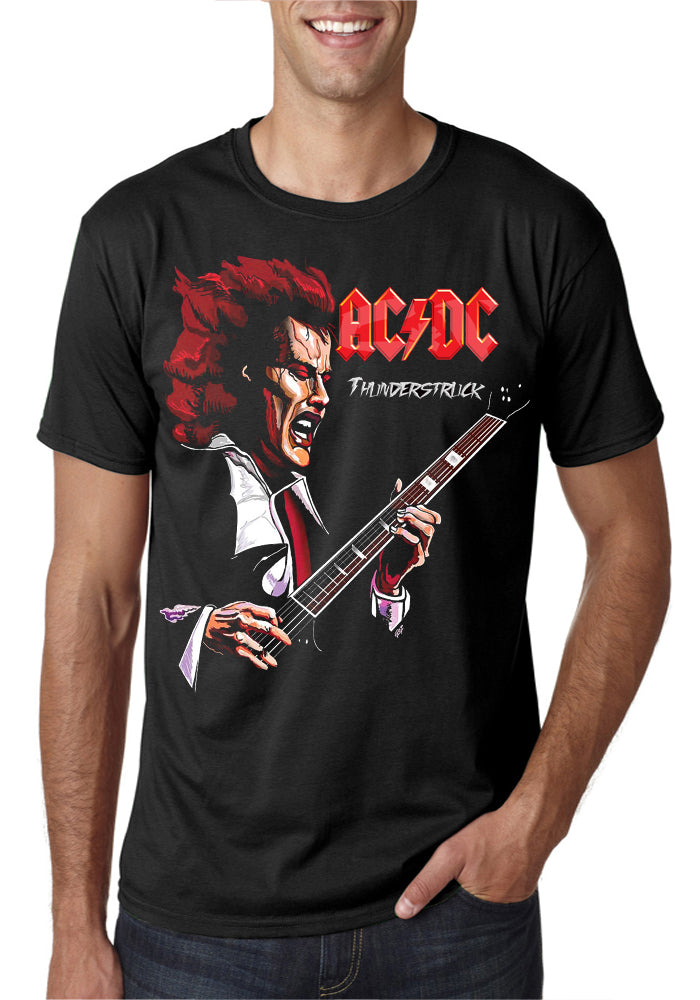 AC DC Thunderstruck Black T-Shirt